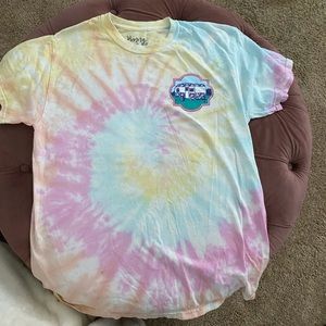Benny & Belle tye dye “Happy Camper” Tee